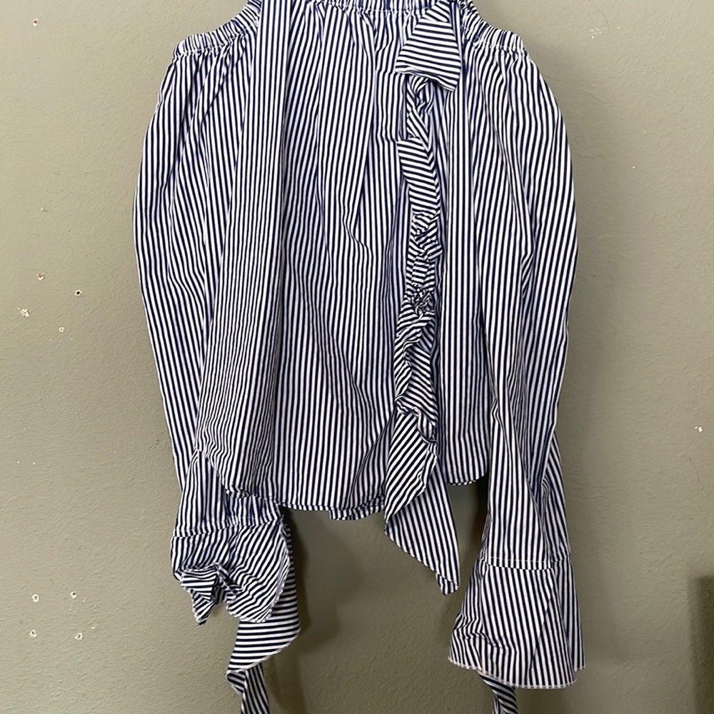 Leigh off the shoulder strap blouse